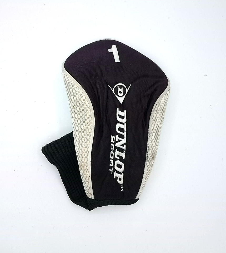 Dunlop Sport #1 Driver Head Cover Black/White Headcover – Preowned Great