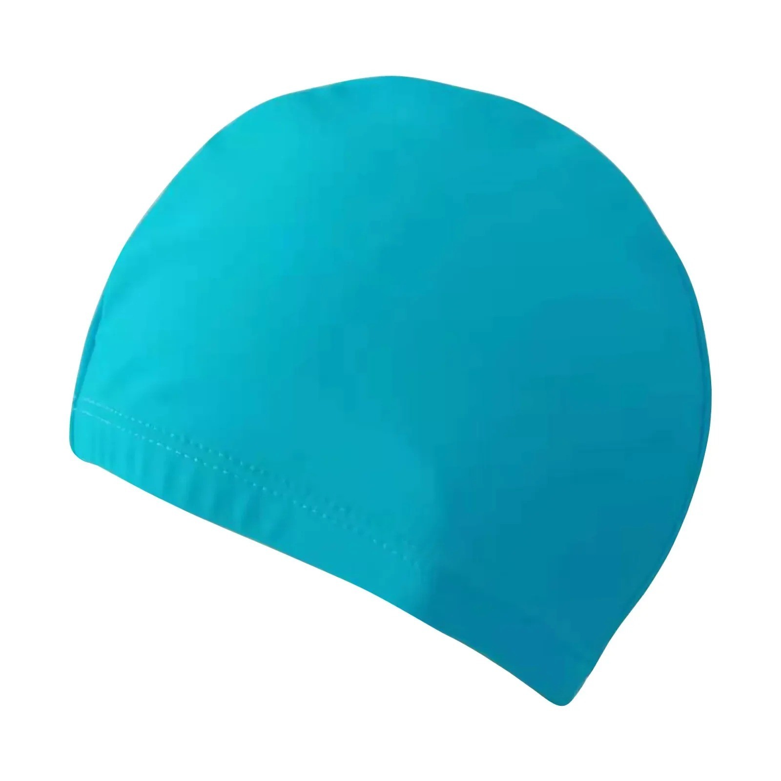 Polyester Swimming Cap Solid Color Long Hair Clean Swim Pool For Adult Men Women