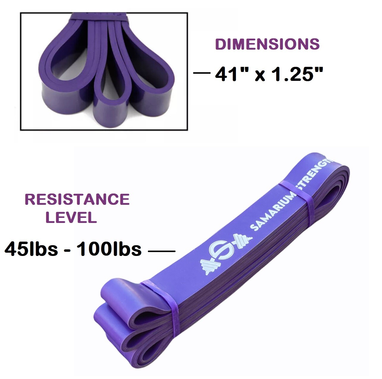 Assistance Resistance Bands For Home Gym Use Exercise Pull Ups Workout Booty WOD