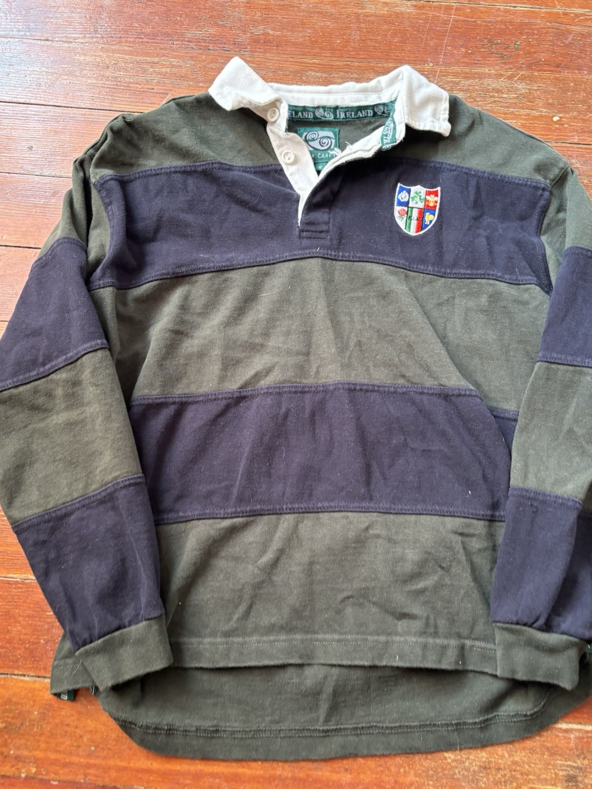 Ireland Rugby Jersey Vintage Shirt Women’s Size 12 Cara Craft