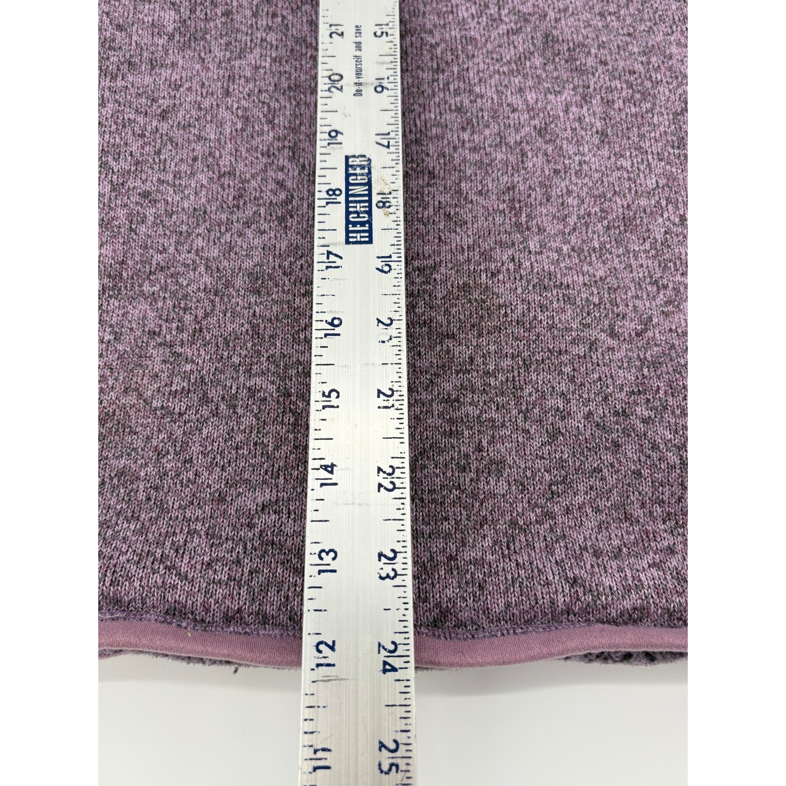 Patagonia Better Sweater 1/4 Zip Women’s Small Purple Heather Fleece Jacket *