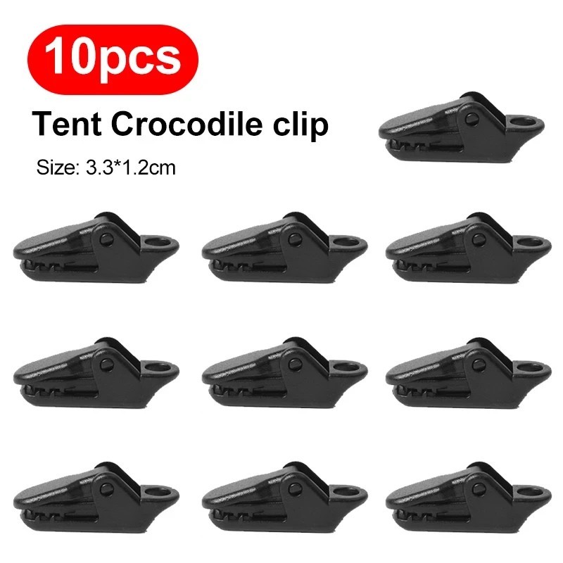 10/50 Pieces Heavy Duty Tarp Clip Clamps Great for Camping Canopies Tents Canvas