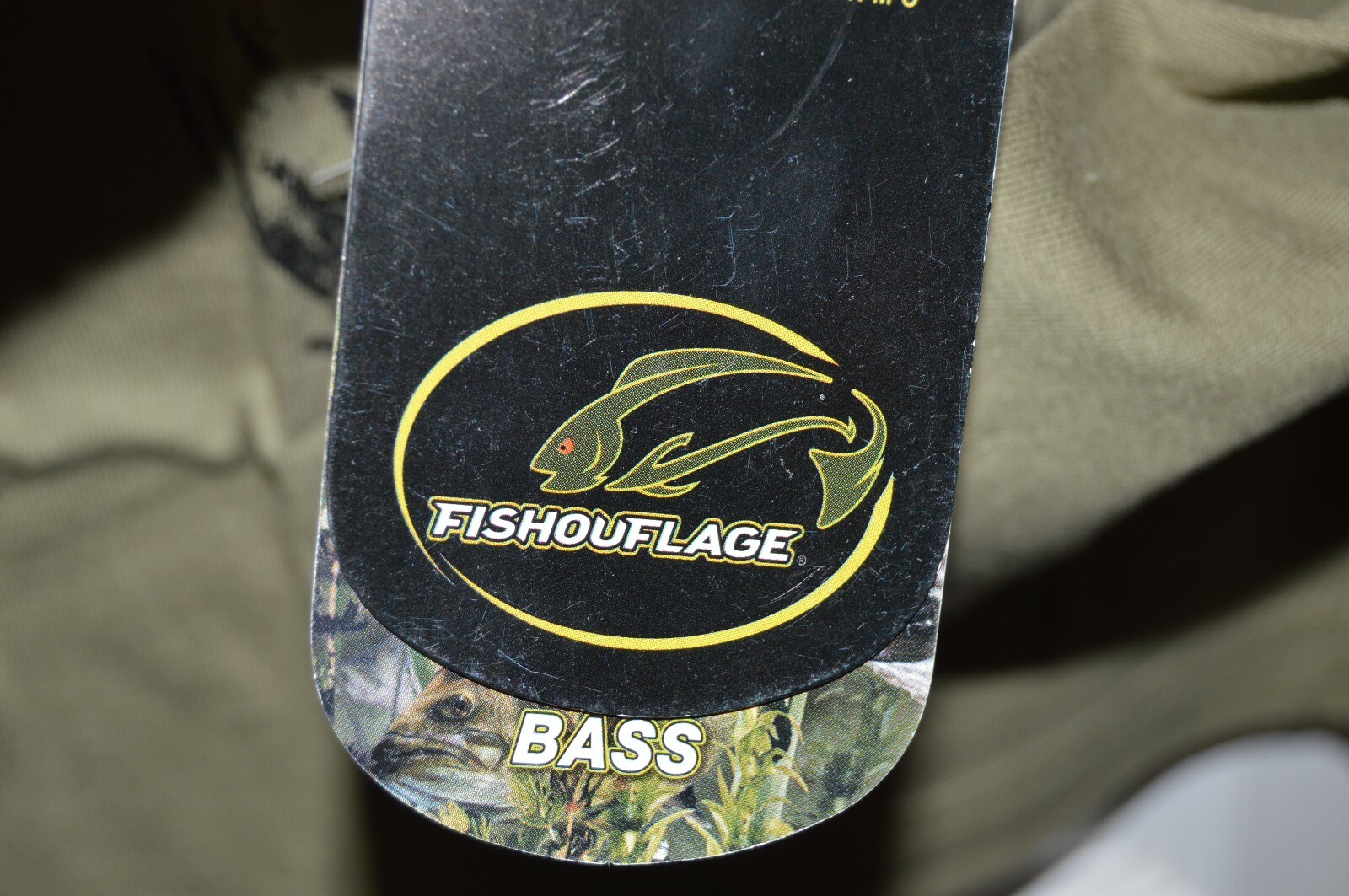 gary yamamoto bass long sleeve t-shirt fishouflage MOSS large camo senko