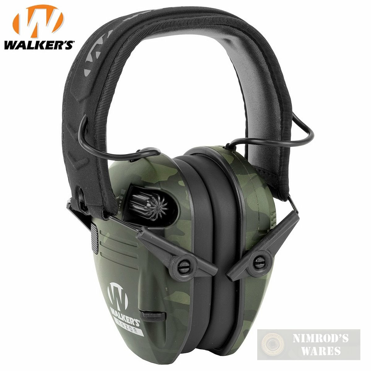 WALKER’s RAZOR SLIM Shooter Low Prof. EARMUFFS 23dB MultiCam Gray GWP-RSEM-MCCG