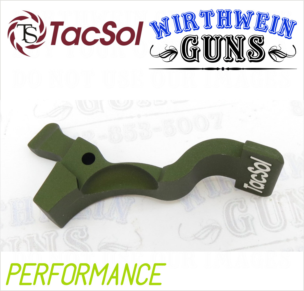 TacSol Matte OD Green Performance Series Magazine Release Ruger 10/22 & Charger