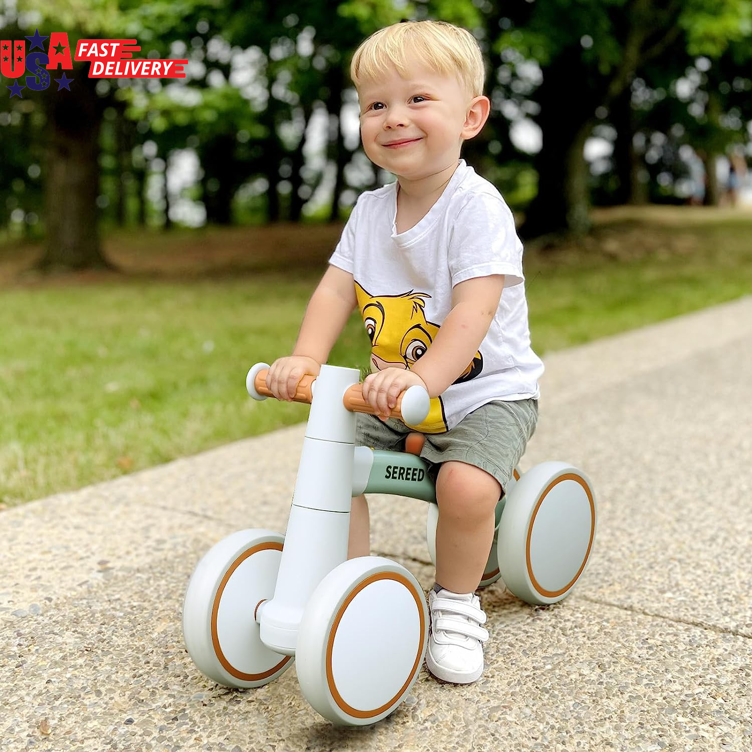 Baby Balance Bike for 1 Year Old Boys Girls 12-24 Month Toddler Balance Bike, 4