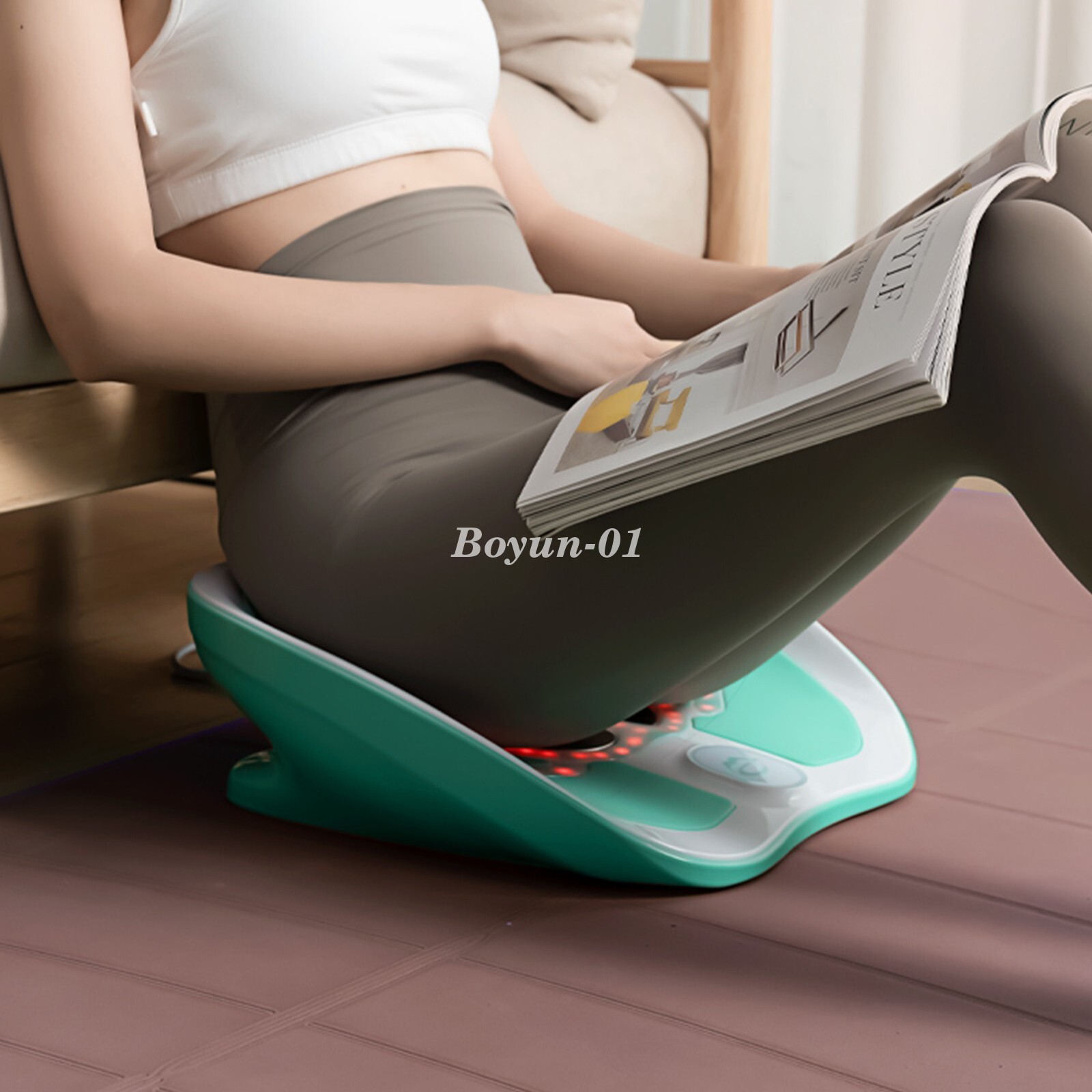 Home Use EMS Pelvic Floor Muscle Trainer for Postpartum Recovery Butt Lifting