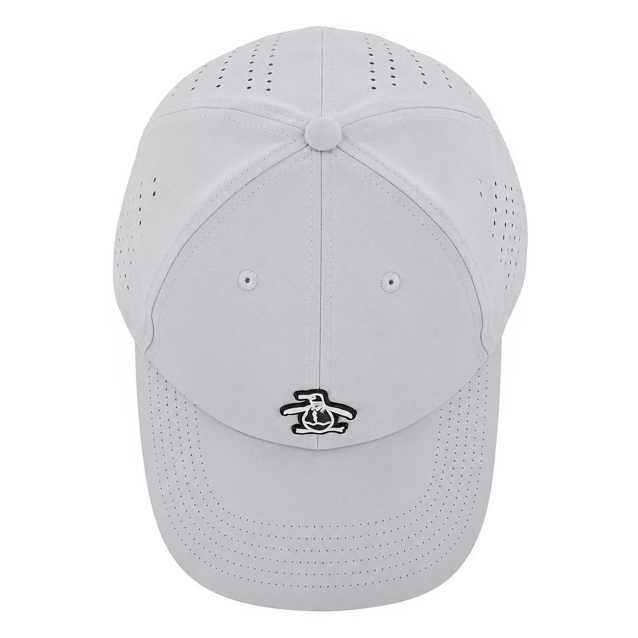 Original Penguin Men’s French Riviera Golf Hat – Lightweight Polyester, Quarry