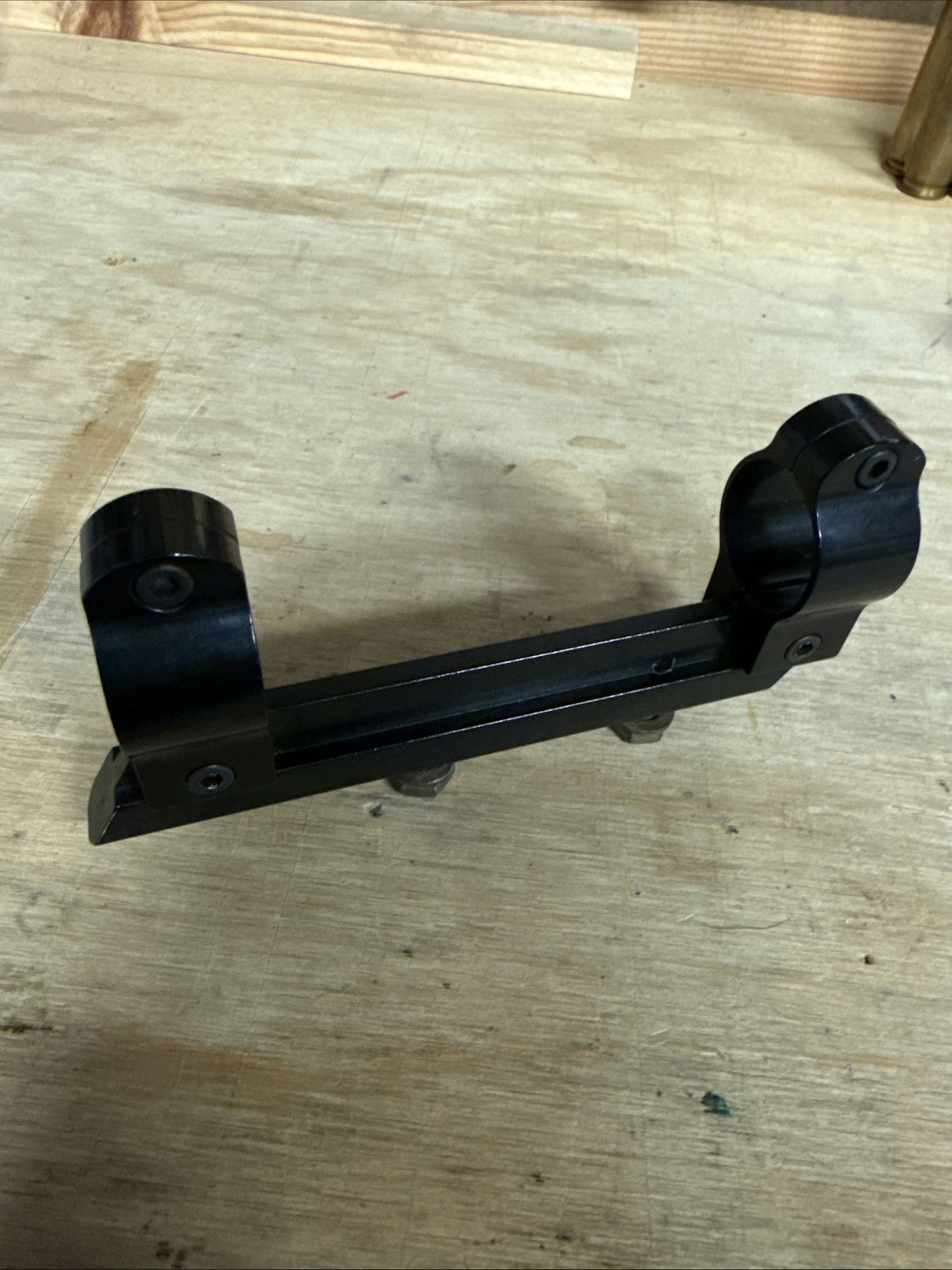 Unknown 1” Integral Scope Mount 45° Dovetail Clamp Boxed B Mark Aluminum