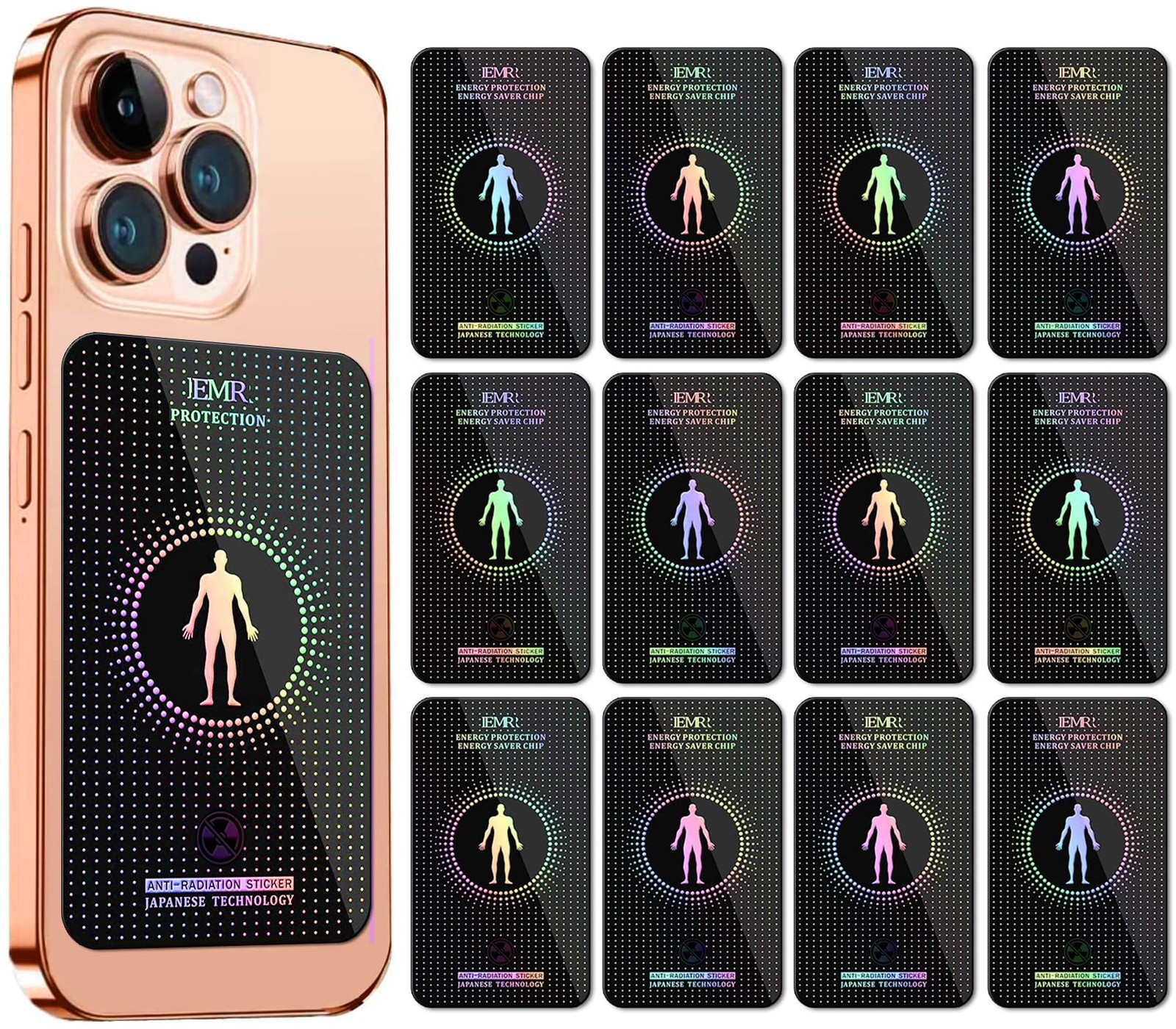 Stickers Cell Phones Tablets Laptops Devices Household 4.2×2.4×0.015 Inches