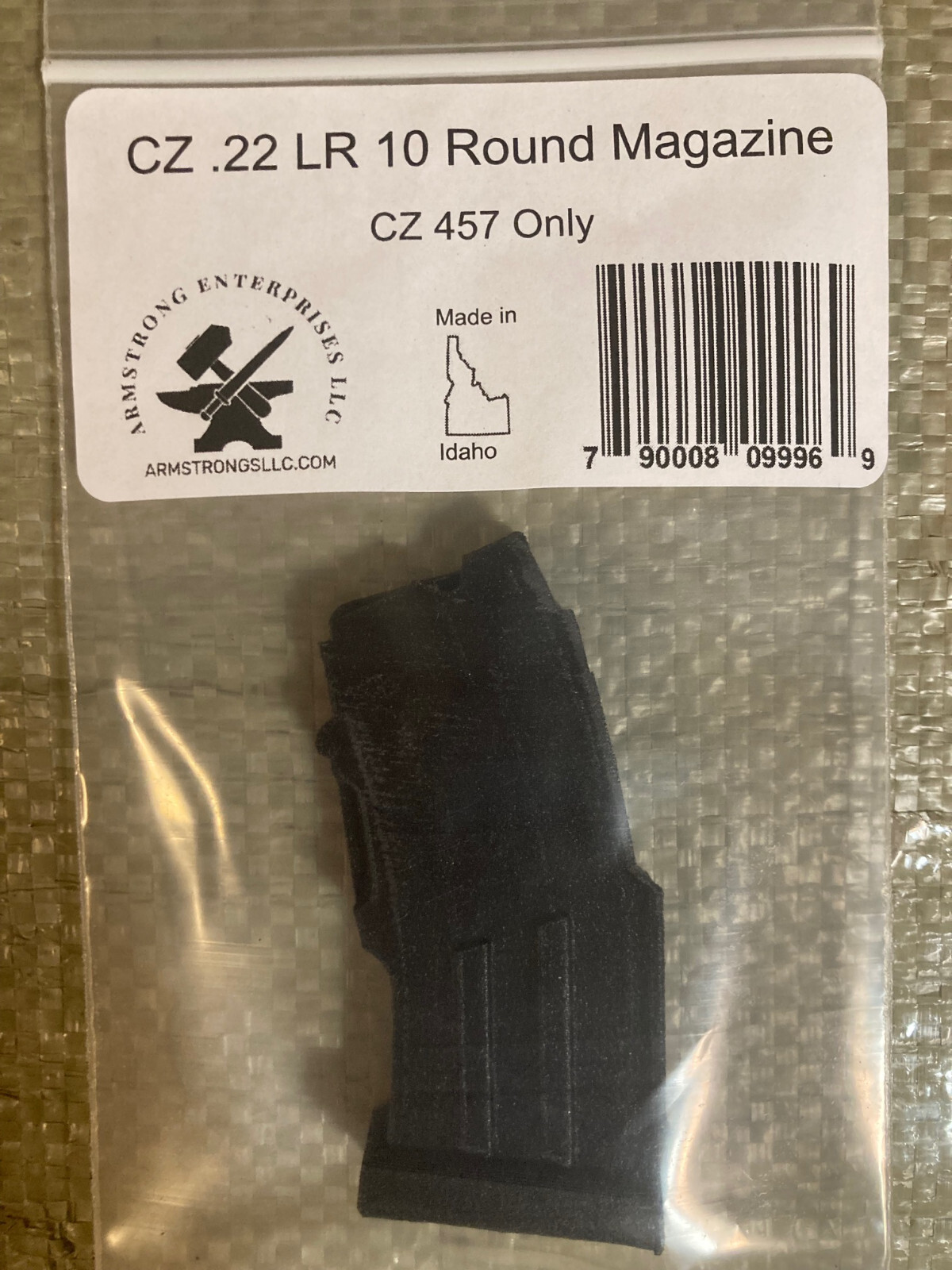Armstrong Enterprises CZ-457 22 Long Rifle 10 Round Magazine – Black Gen 2.8