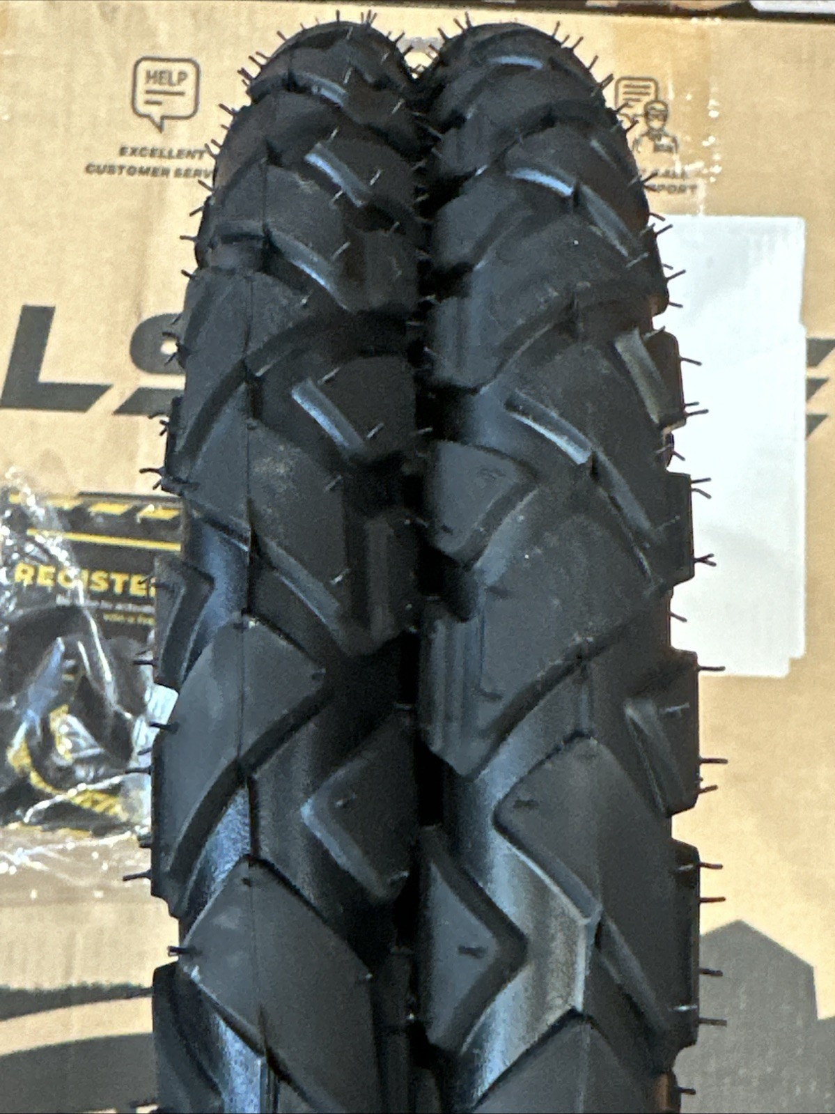 Allscape 20×3 Fat Bike Tires – Heavy Duty 20 Inch Fat Tire for MTB & EBikes