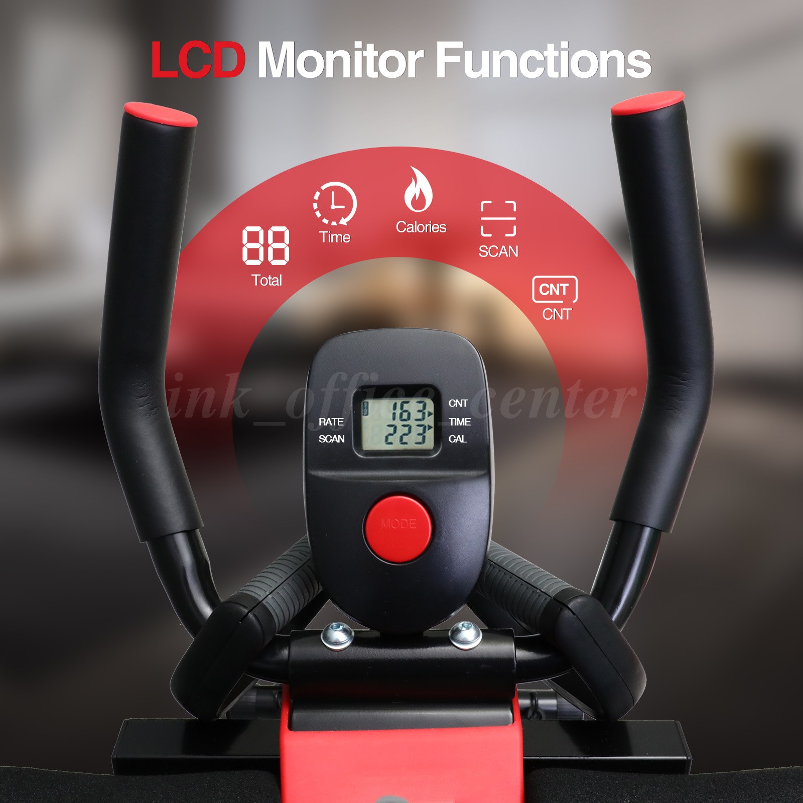 Foldable Home Gym Dual Track Fitness Machine for Abdominal & Stomach Workout