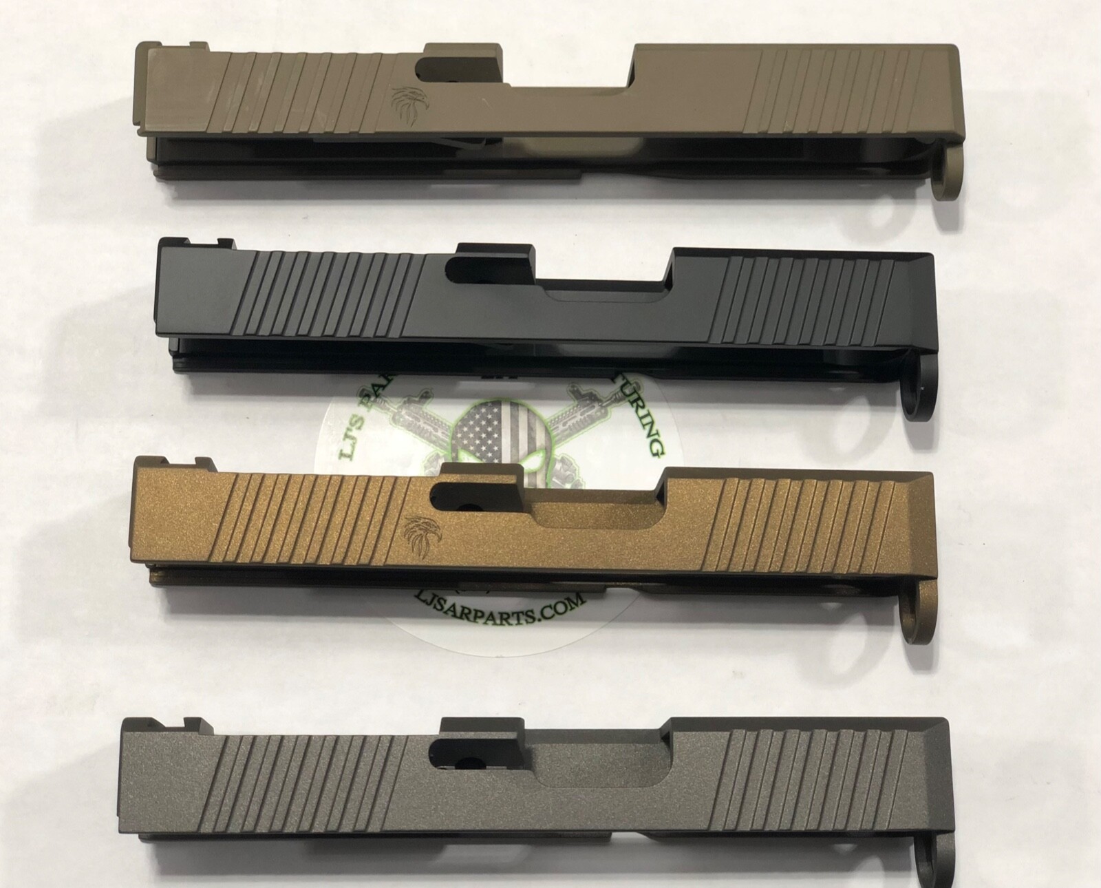 Glock 26 – G26 Gen3 9mm-TUNGSTEN finish-FITS GEN1-4 with RMR optic -F/R/RMR-TUNG