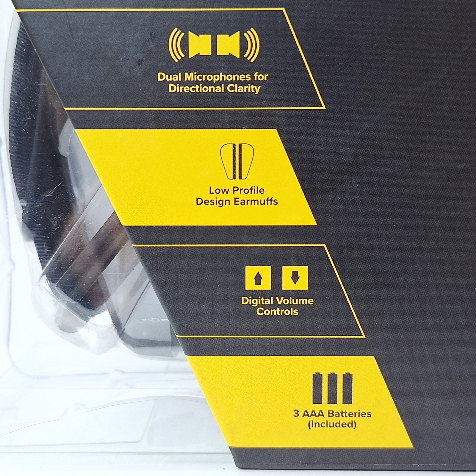 Caldwell E-Max Pro Ear Muffs FDE 23dB Reduction Compact-Folding Low-Profile