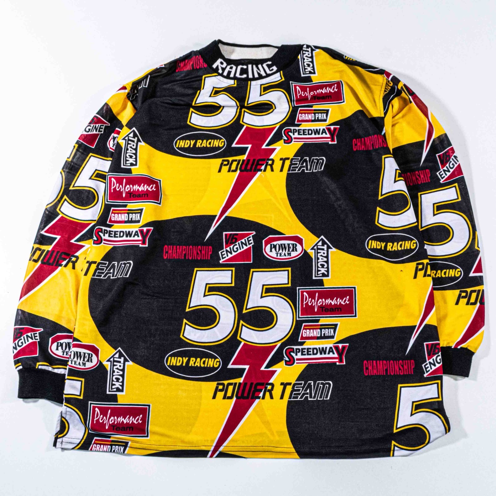 Vintage 90s Moffat Motocross Racing Jersey XXL AOP Made in USA