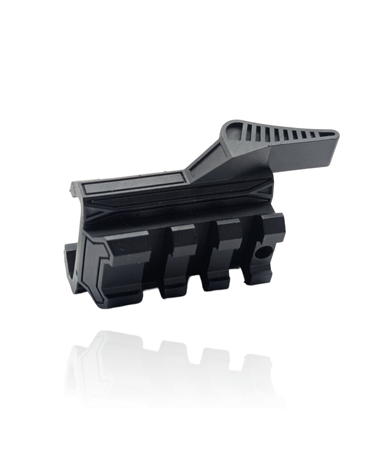 Universal Pistol Gas Pedal Thumb Rest w/ Picatinny Rail Handgun Accessory