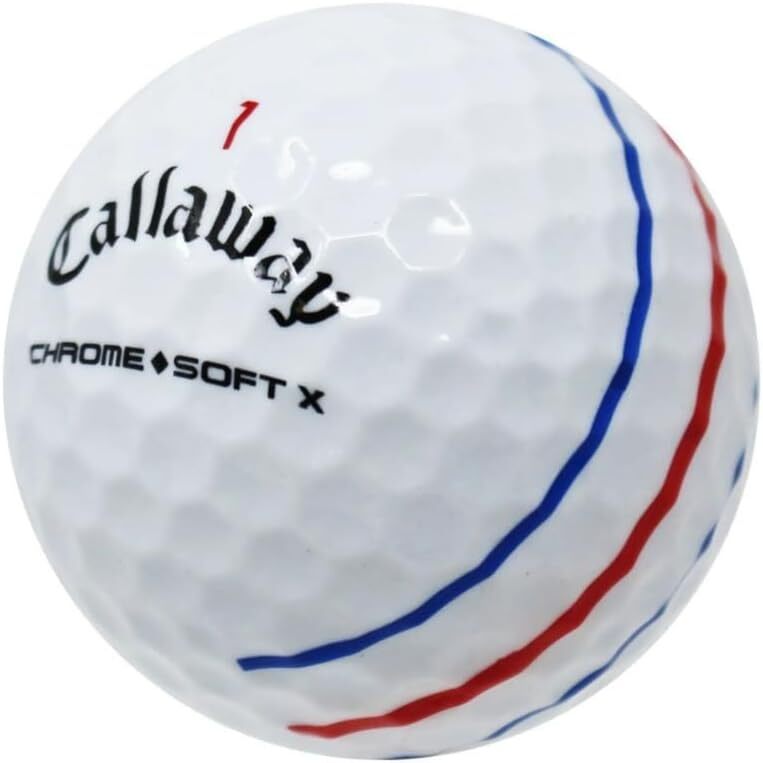 Callaway Chrome Soft X Triple Track Used Golf Balls, Near Mint Condition, AAAA