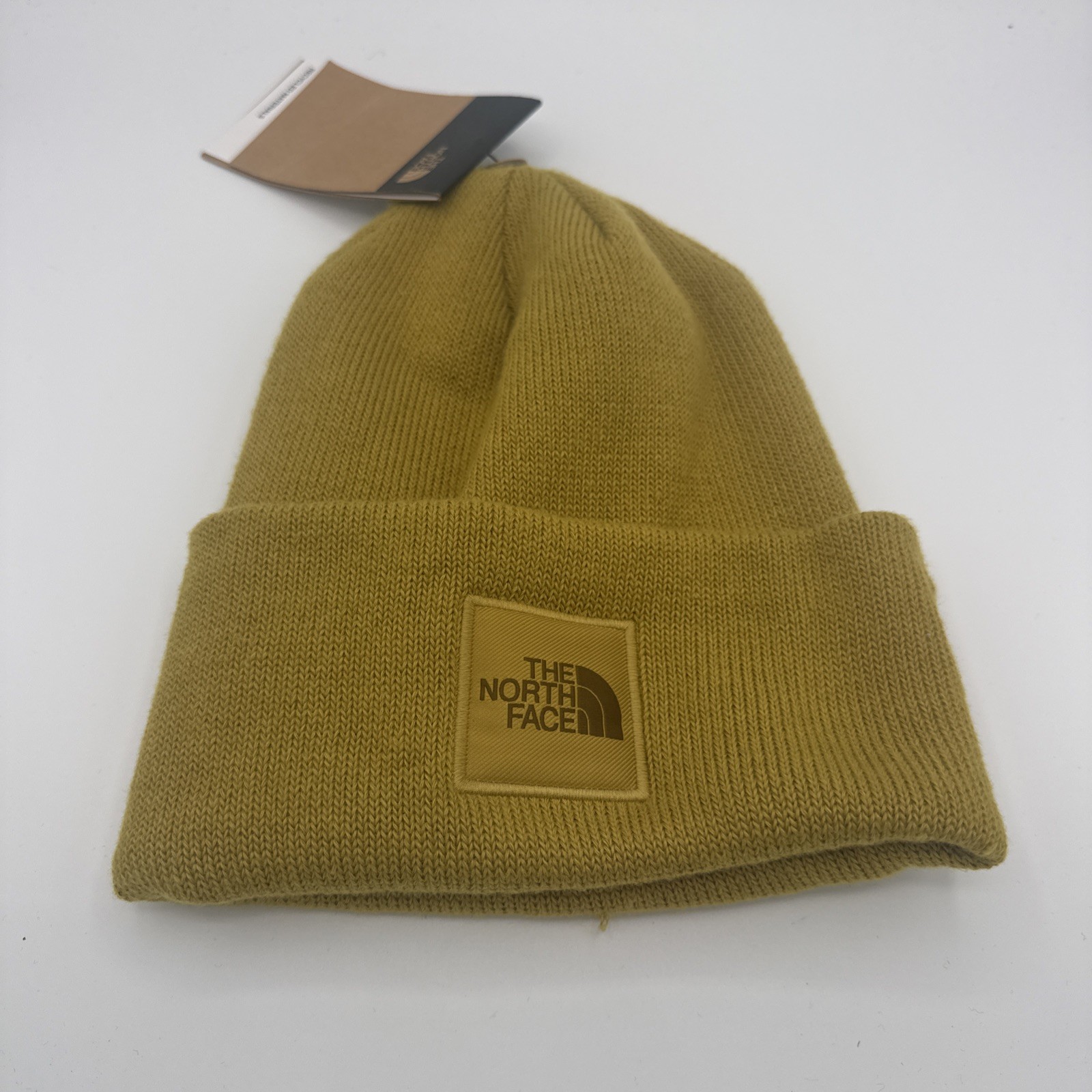 The North Face Beanie Big Box Beanie Amber Green One Size NWT