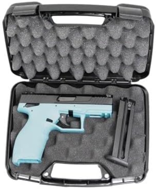 Rugged Polypropylene Handgun Case with Secure Double Padlock Tabs – 805 Model