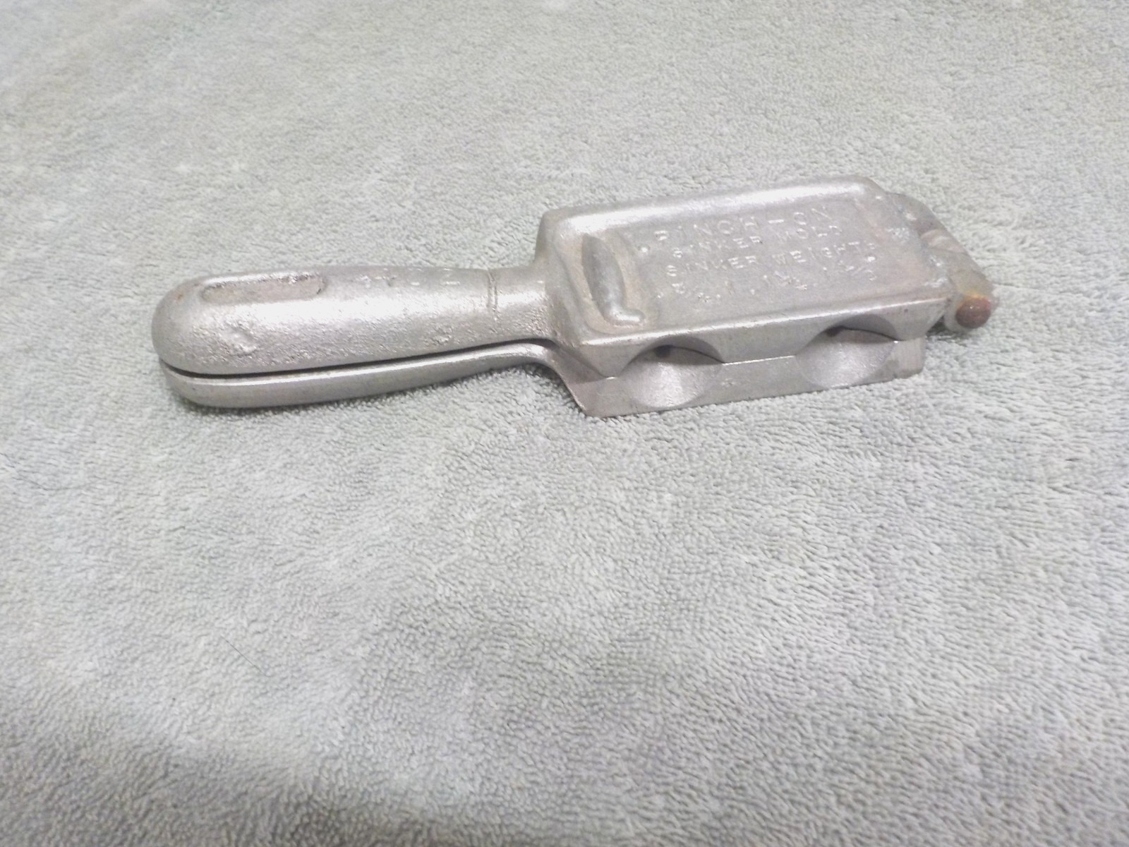 C. Palmer Pinch-On Sinker Mold (402) 3/4, 1, 1 1/4, 1 1/2oz.