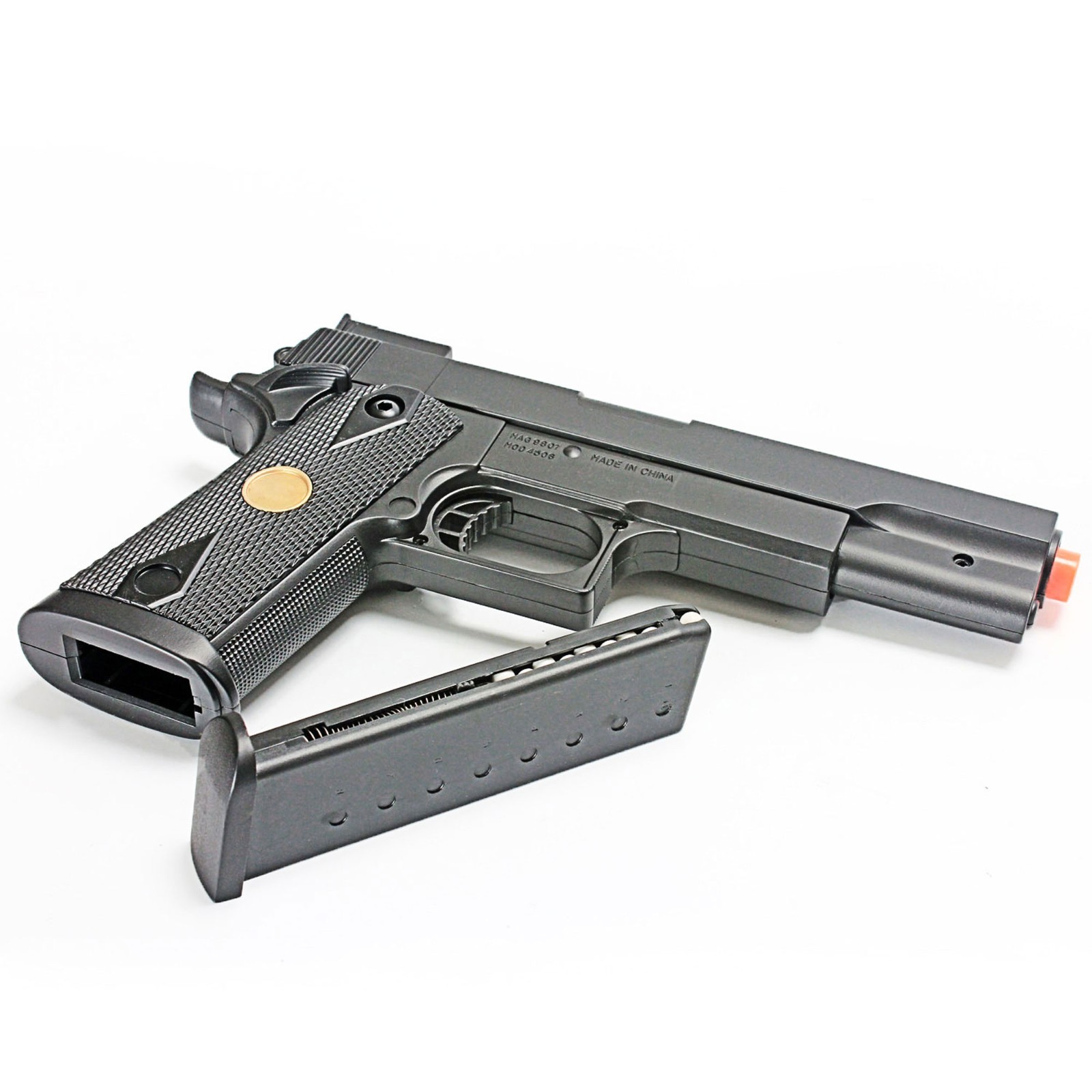 Airsoft Pistol Handgun P169 .45 High Powered Spring Action Pistol 200 FPS AIR BB