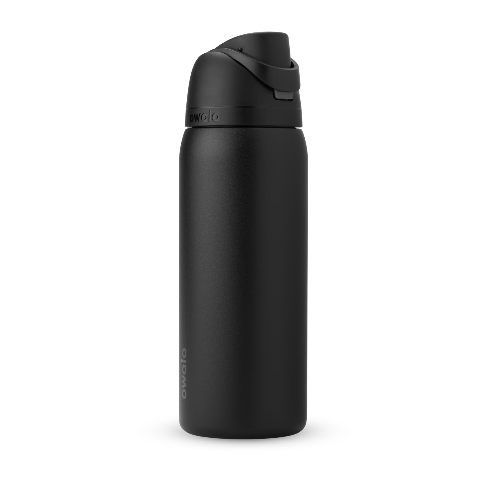 Deal! Owala FreeSip Stainless Steel Water Bottle, 32oz, Very Very Dark, New