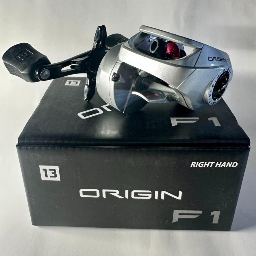 13 Fishing Origin F1 Baitcasting Reel – Low Profile – NEW (Right Hand)