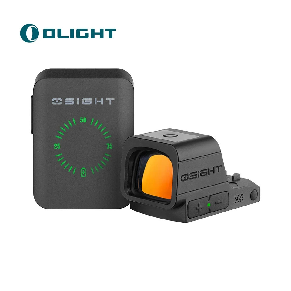 Osight XR Enclosed Red Dot Sight with Ruggedized Miniature Reflex Footprint and