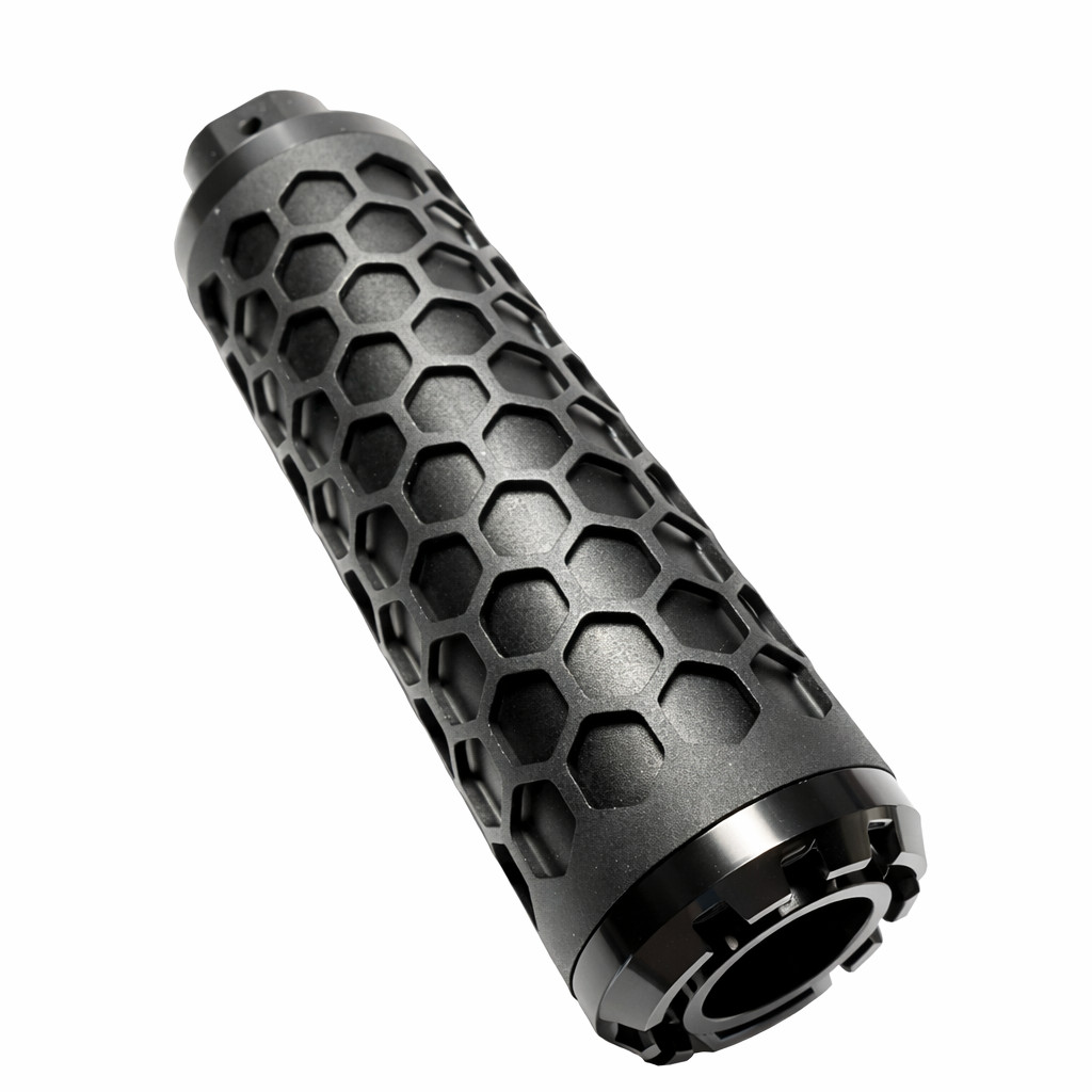 LETHAL ECHO 5″ Muzzle Brake | Barrel extention 5/8*24 GBB AEG New Improved Ver.
