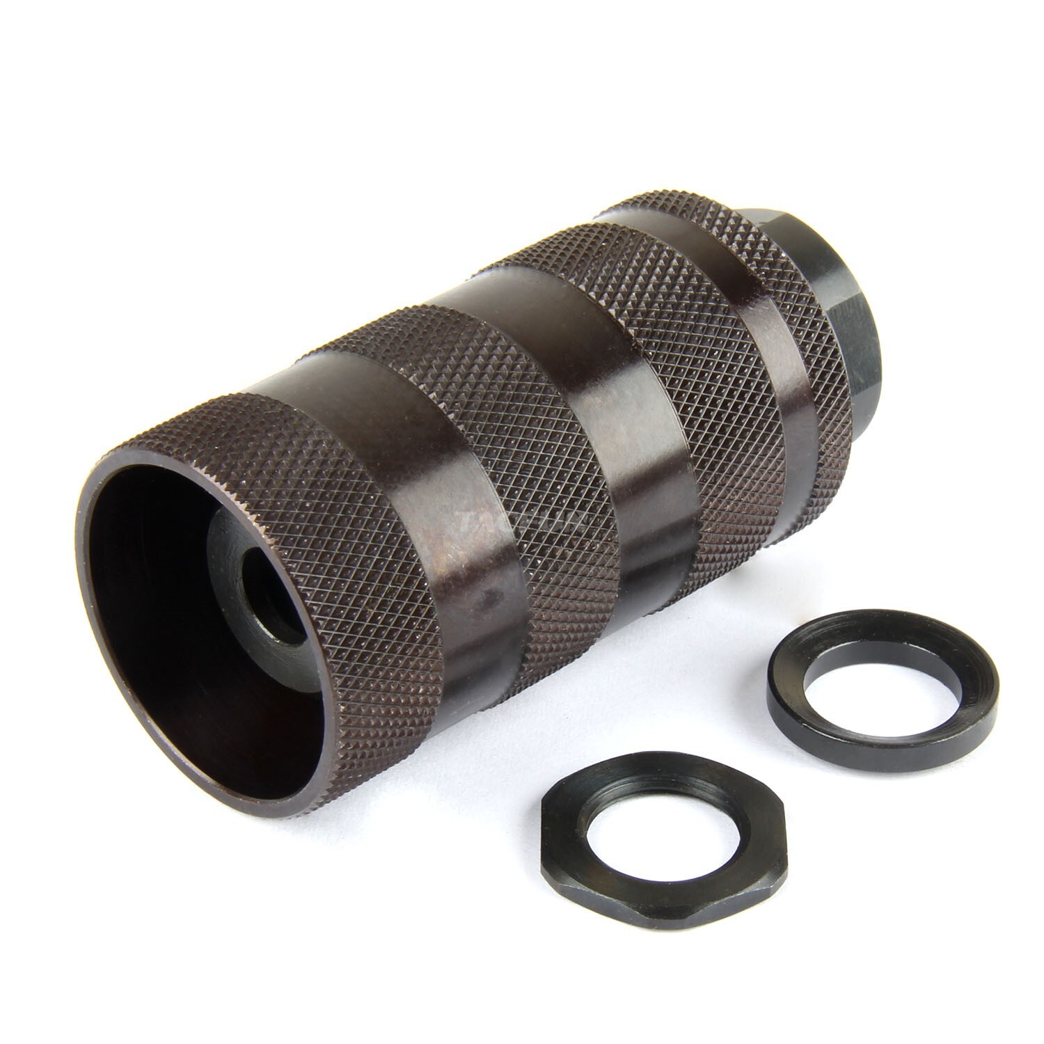 Muzzle Brake 1/2×28 1/2×36 5/8×24 w/ 13/16-16 Sound Sleeve Forwarder