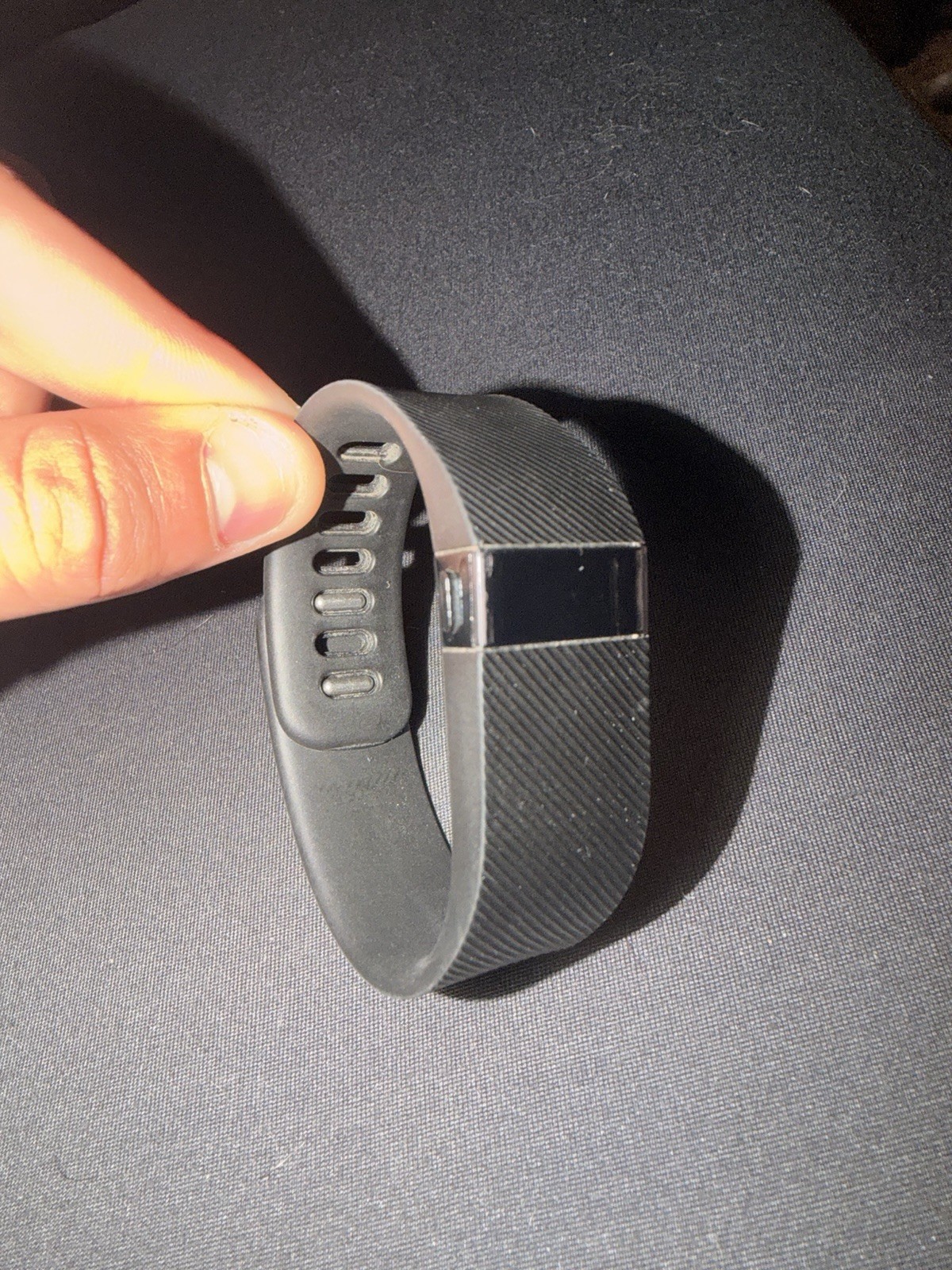 Fitbit Black Wrist Activity Tracker Fitness Band Wristband Unisex Adults, 1 Item