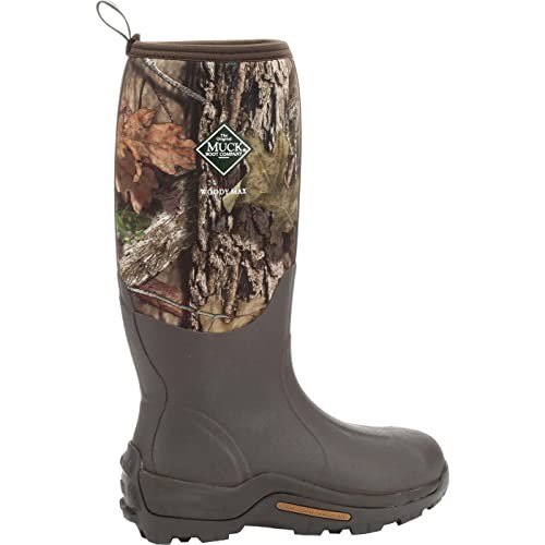Muck Men’s Woody Max Boot Mossy Oak Break Up Country Brown Size 14 Waterproof