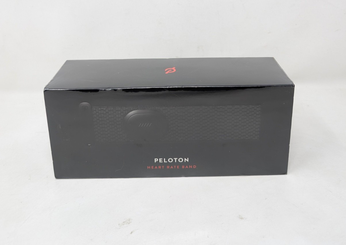 Peloton Heart Rate Monitor Band Black Bluetooth Wireless Chest Strap iOS/Android