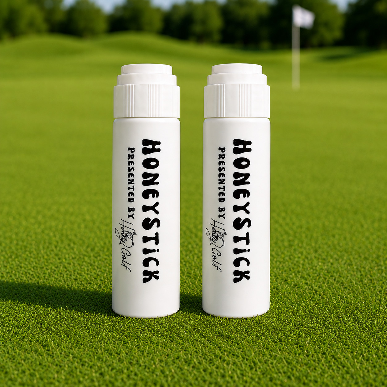 HoneyStick 2 Pack HoneyStick Anti Slice Gel for Golf Clubs – Anti-Hook Spin Redu