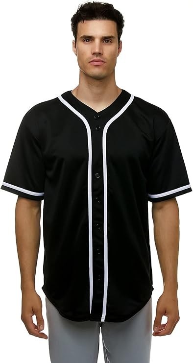 Men’s Premium Micro Polyester Baseball Team Jersey