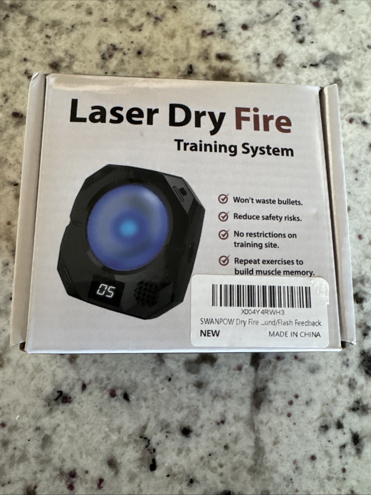 Dry Fire Training System,Laser Shooting Target,Compatible with 9Mm/380Acp/40S&W/